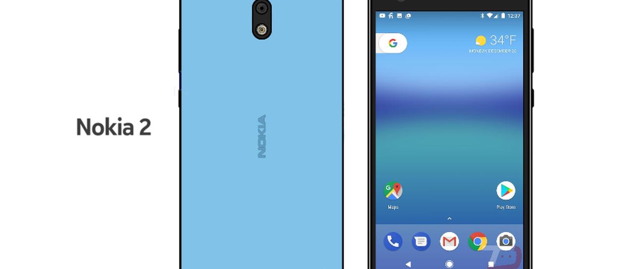 Nokia 2 con Snapdragon 212 e pulsanti on-screen?