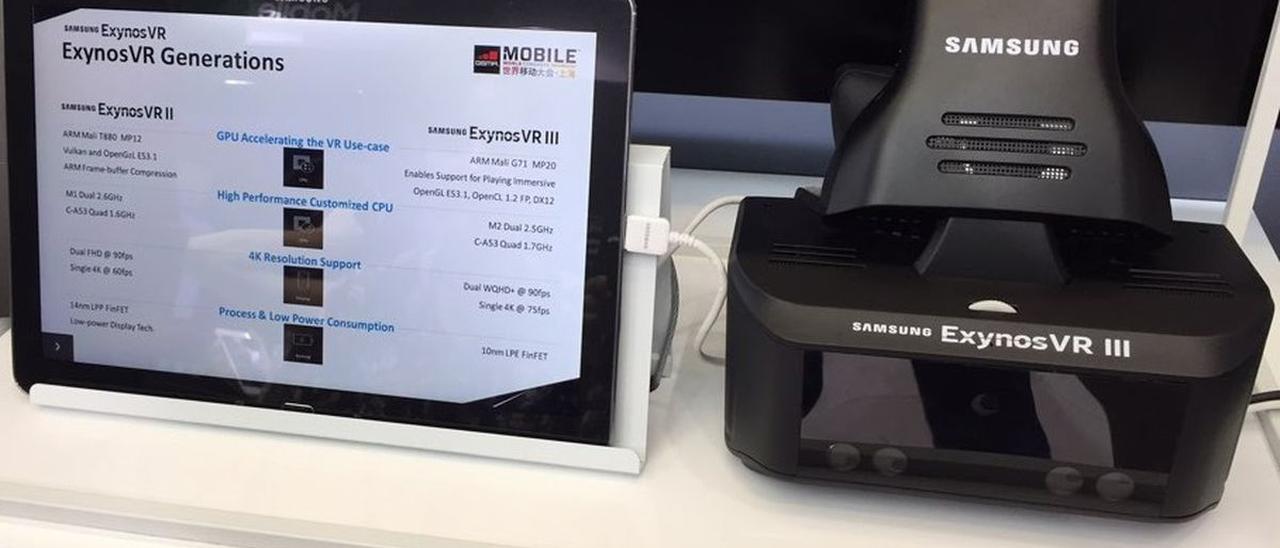Samsung Exynos VR III, primo visore standalone