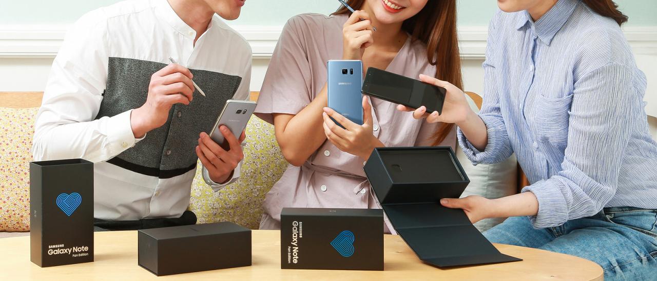 Galaxy Note 7 FE, possibile lancio internazionale