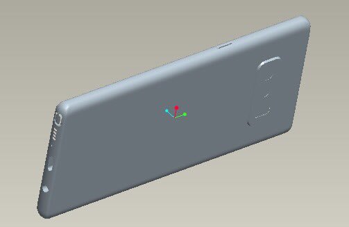 Samsung Galaxy Note 8 CAD