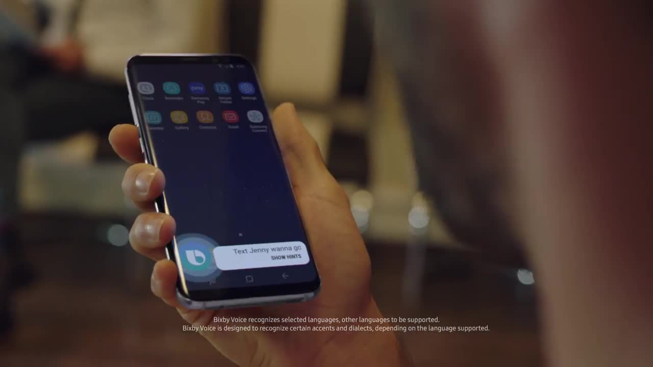 L'intelligenza di Bixby, anche in inglese