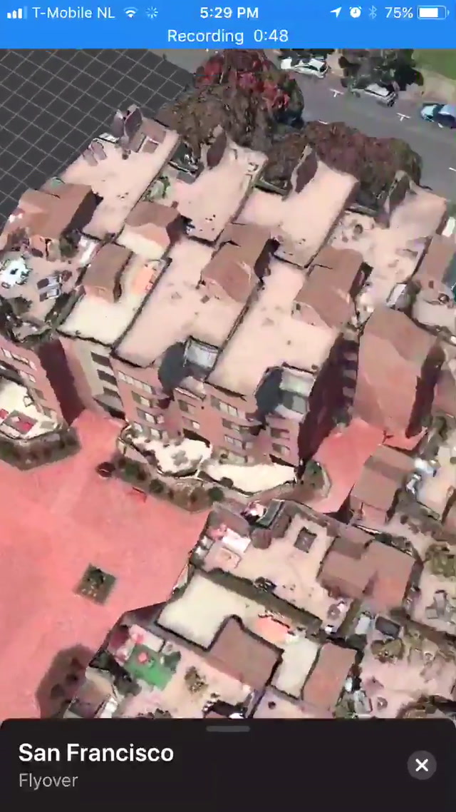 iOS 11 - Flyover + Realtà Virtuale