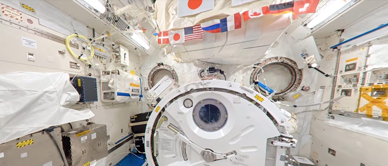 La Stazione Spaziale Internazionale su Street View