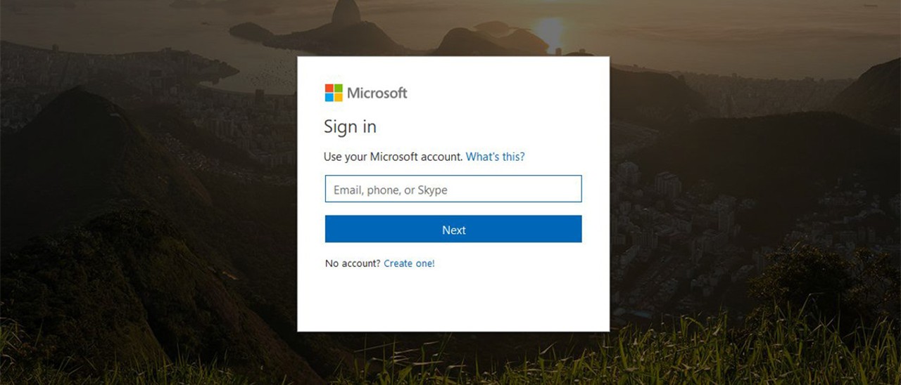 Microsoft testa una nuova schermata di login