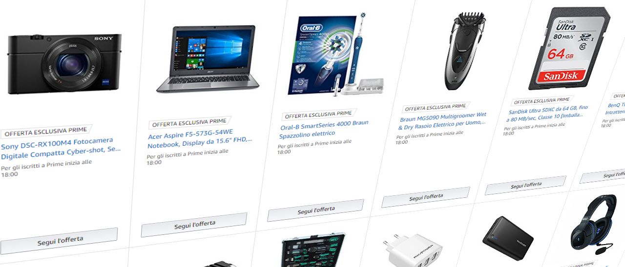 Amazon Prime Day: le offerte in anteprima