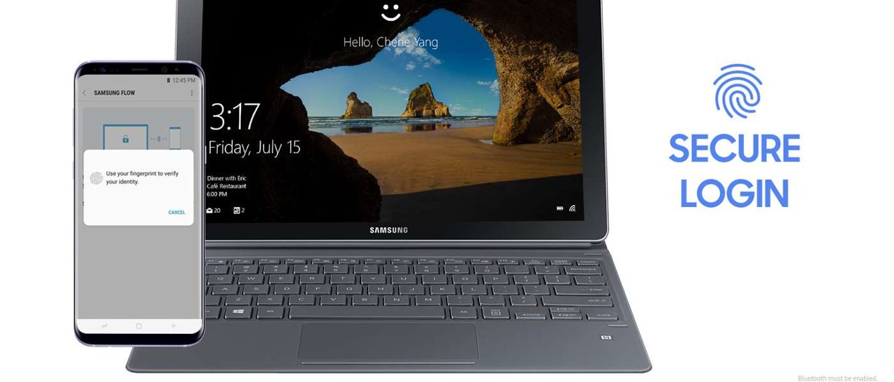 Windows 10, i PC si sbloccano con il Galaxy S8