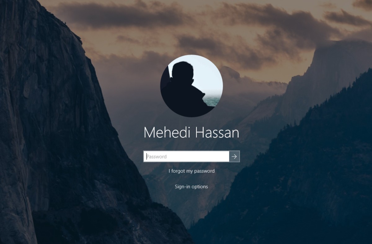 Windows 10, la password si imposta dal lock screen