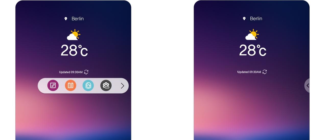 LG V30, nuova interfaccia con Floating Bar