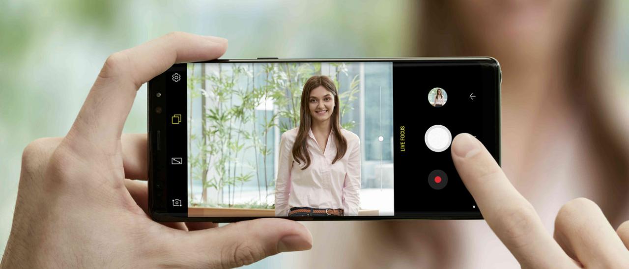 Samsung Galaxy Note 8, dual camera con zoom 2x