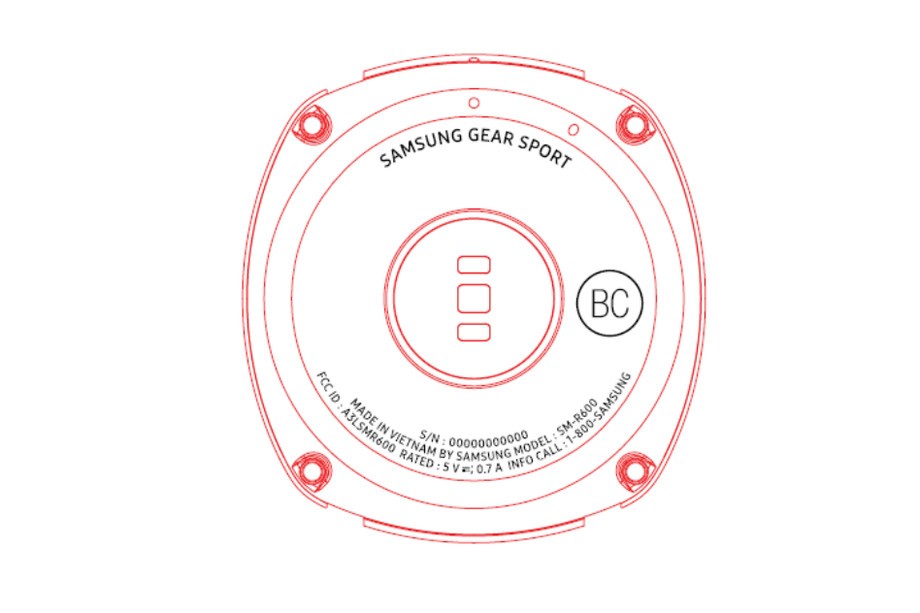 Samsung Gear Sport leak