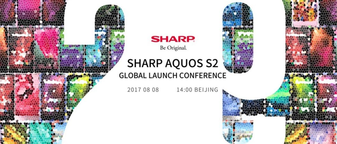 Sharp Aquos S2, annuncio previsto per l'8 agosto