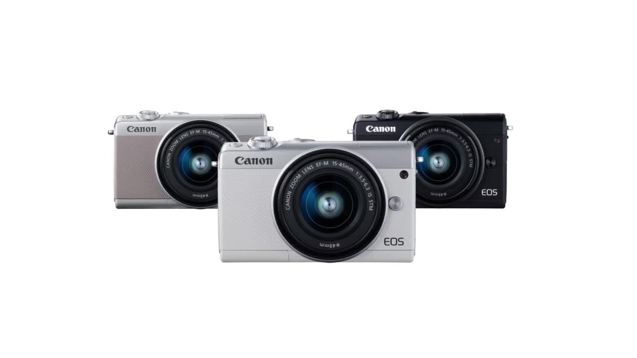 La nuova mirrorless Canon EOS M100