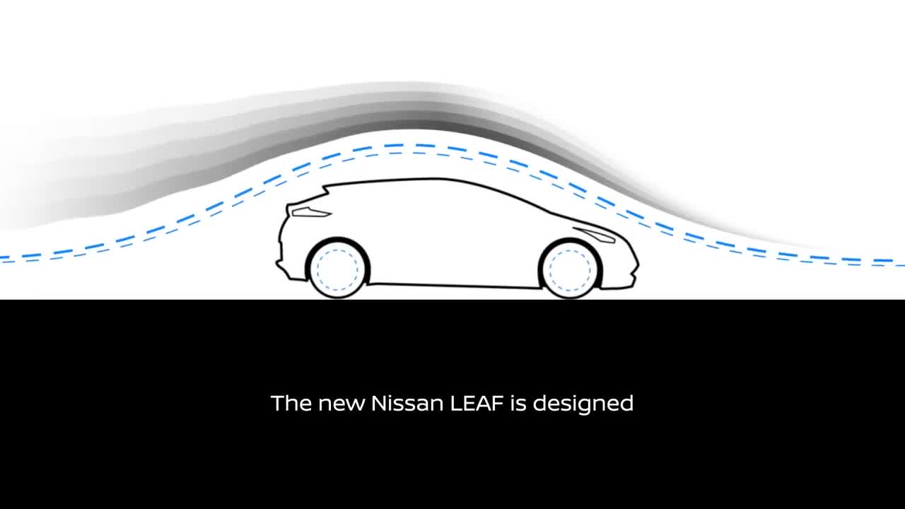 L'aerodinamica della nuova Nissan LEAF