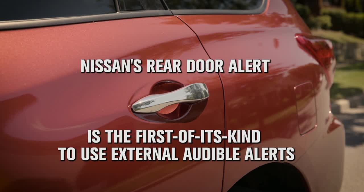 Nissan presenta la tecnologia Rear Door Alert