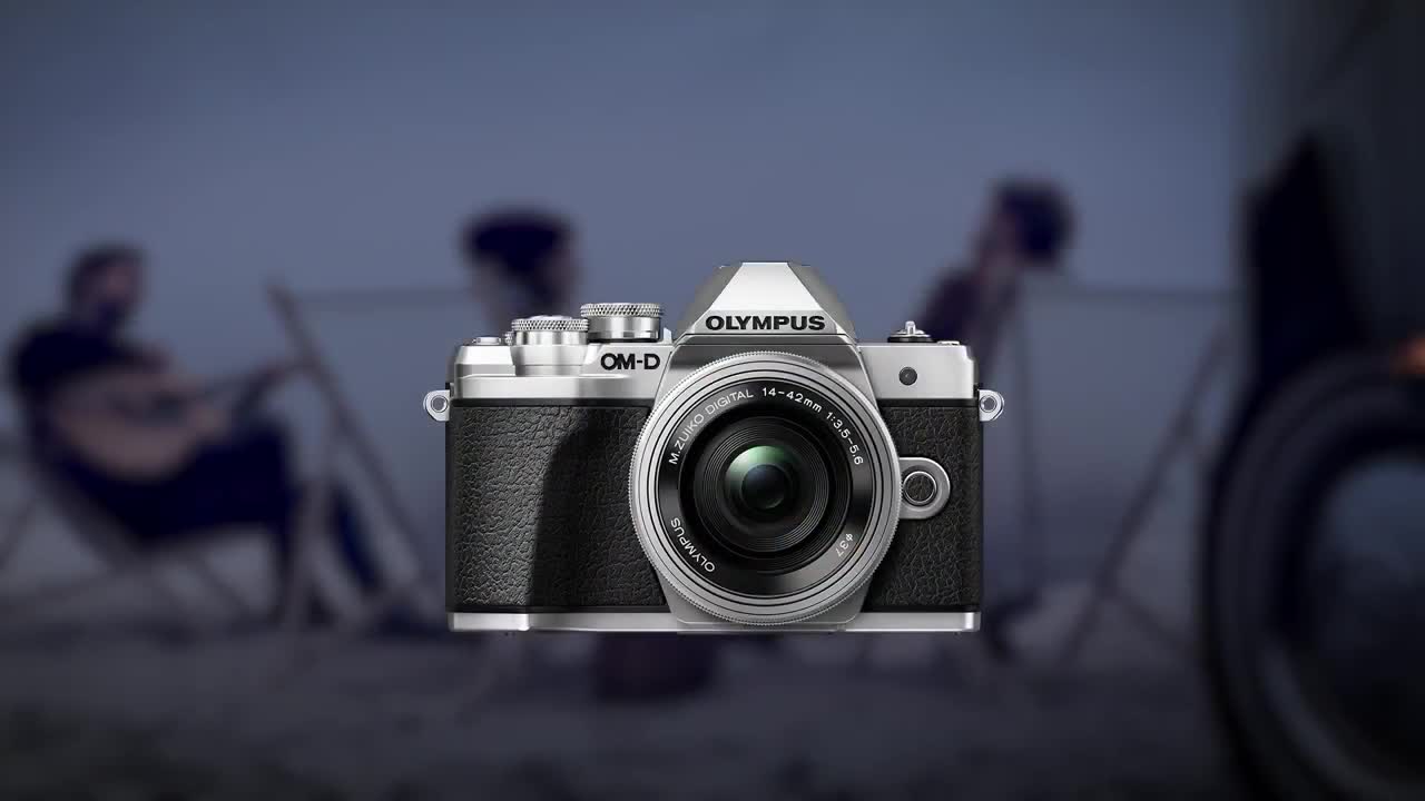 La mirrorless Olympus OM-D E-M10 Mark III