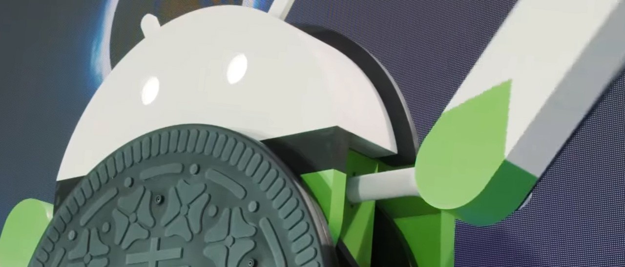 Android Oreo: il making of della statua