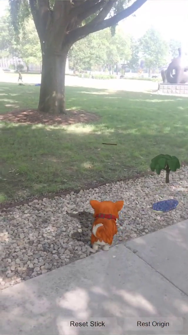 ARkit - Rovr, cane virtuale