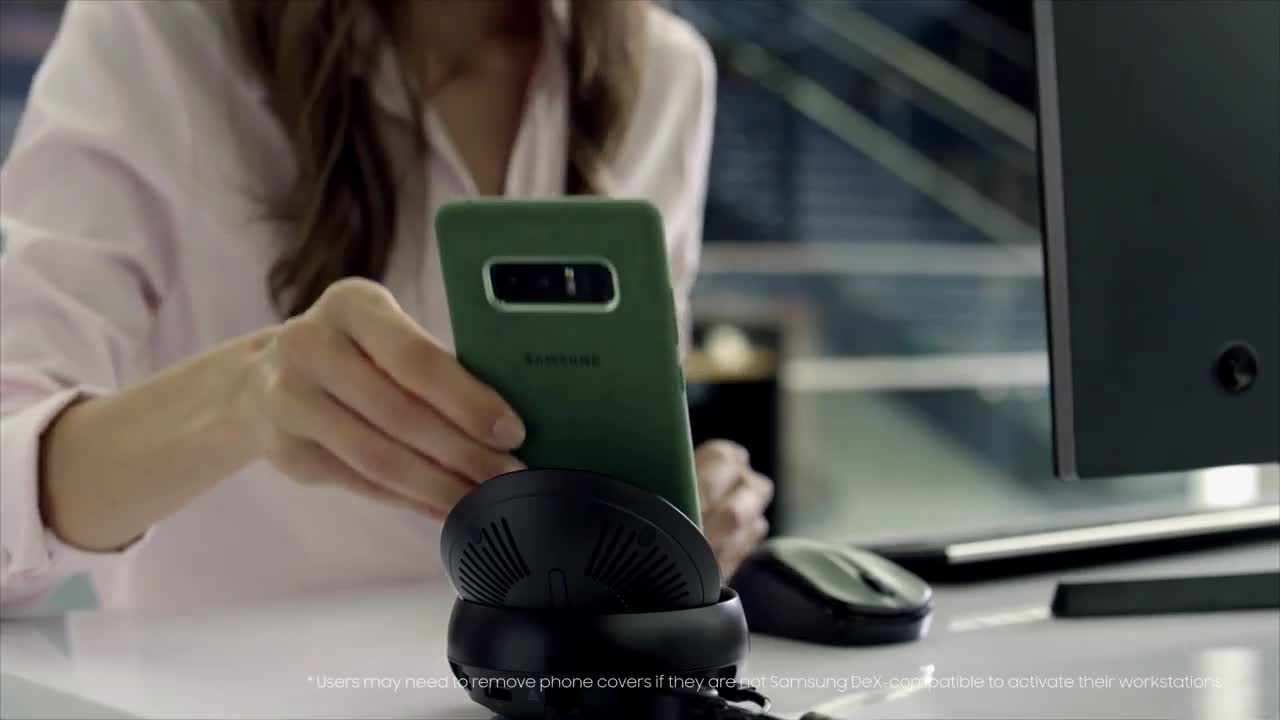 Samsung Dex: il Galaxy Note8 diventa computer