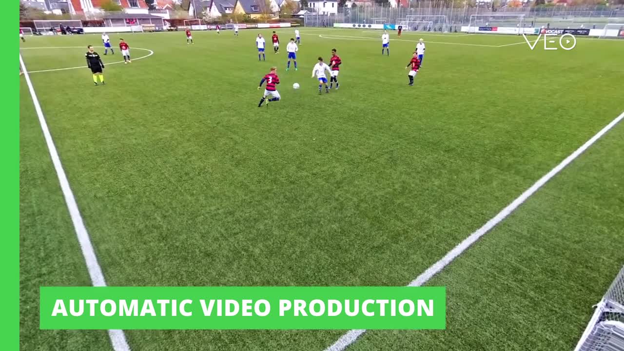 Calcio: la tecnologia VEO per riprendere le partite