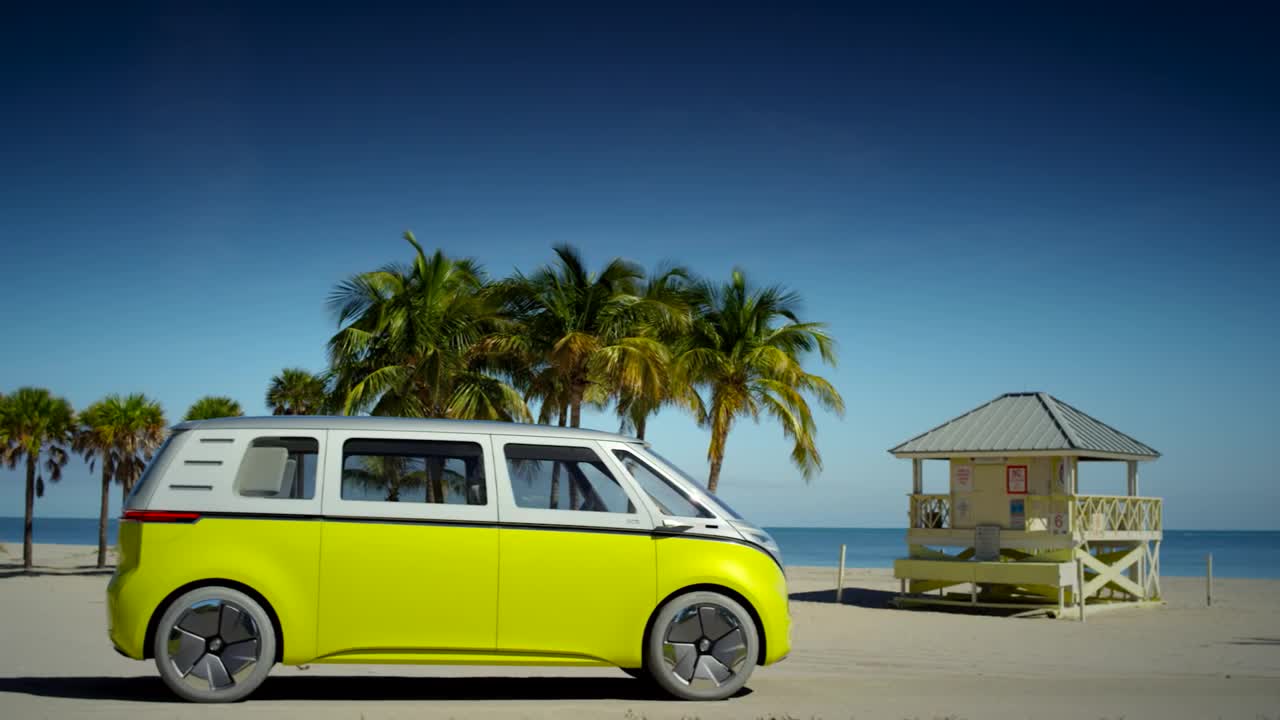 Volkswagen I.D. BUZZ, il pulmino VW è elettrico