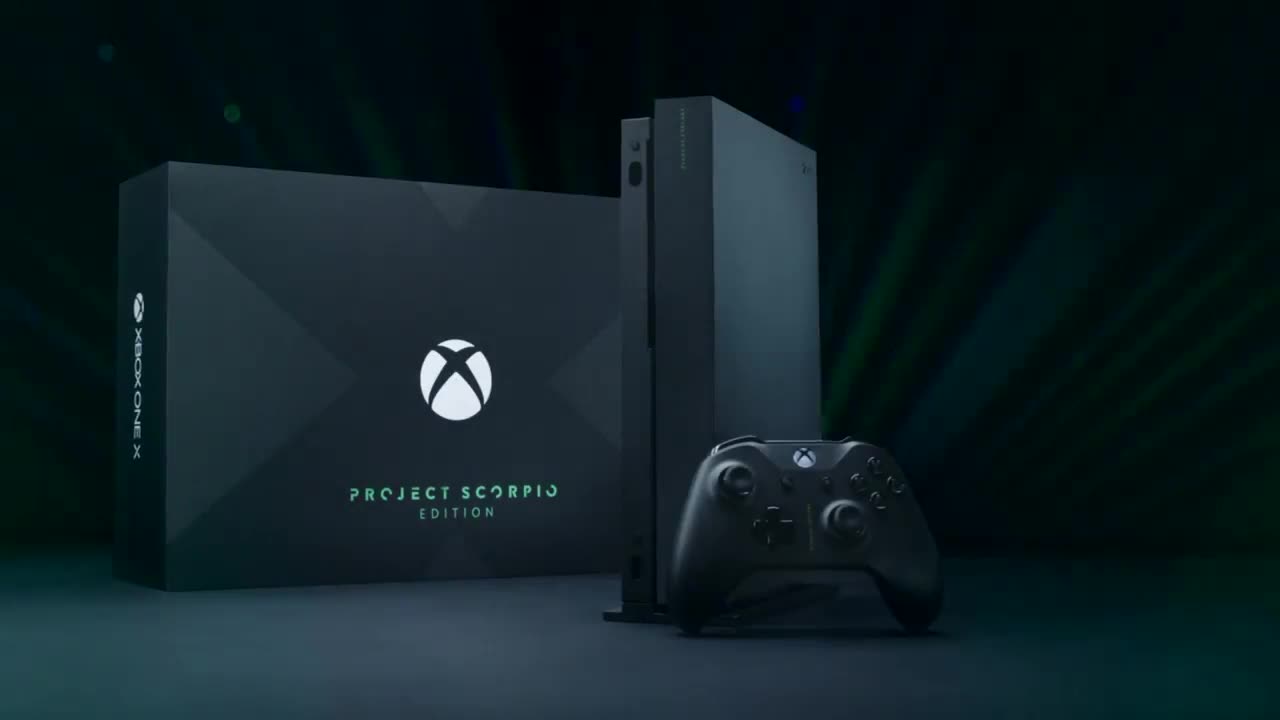 La console Xbox One X Project Scorpio Edition