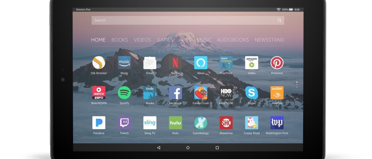 Amazon aggiorna il tablet Fire HD 10