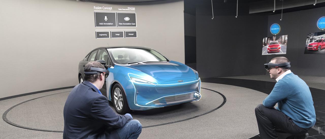 Ford progetta le automobili con HoloLens