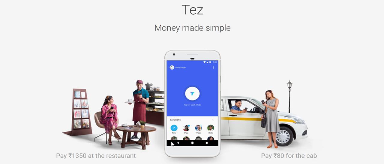 Google Tez, app per pagamenti mobile in India