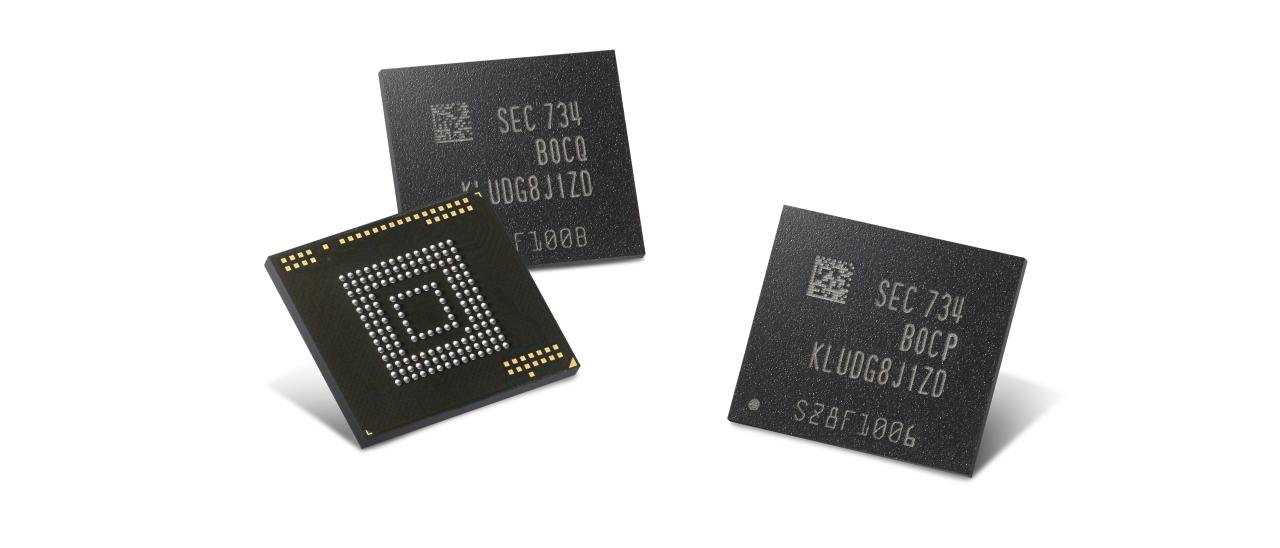 Samsung annuncia nuove memorie flash automotive