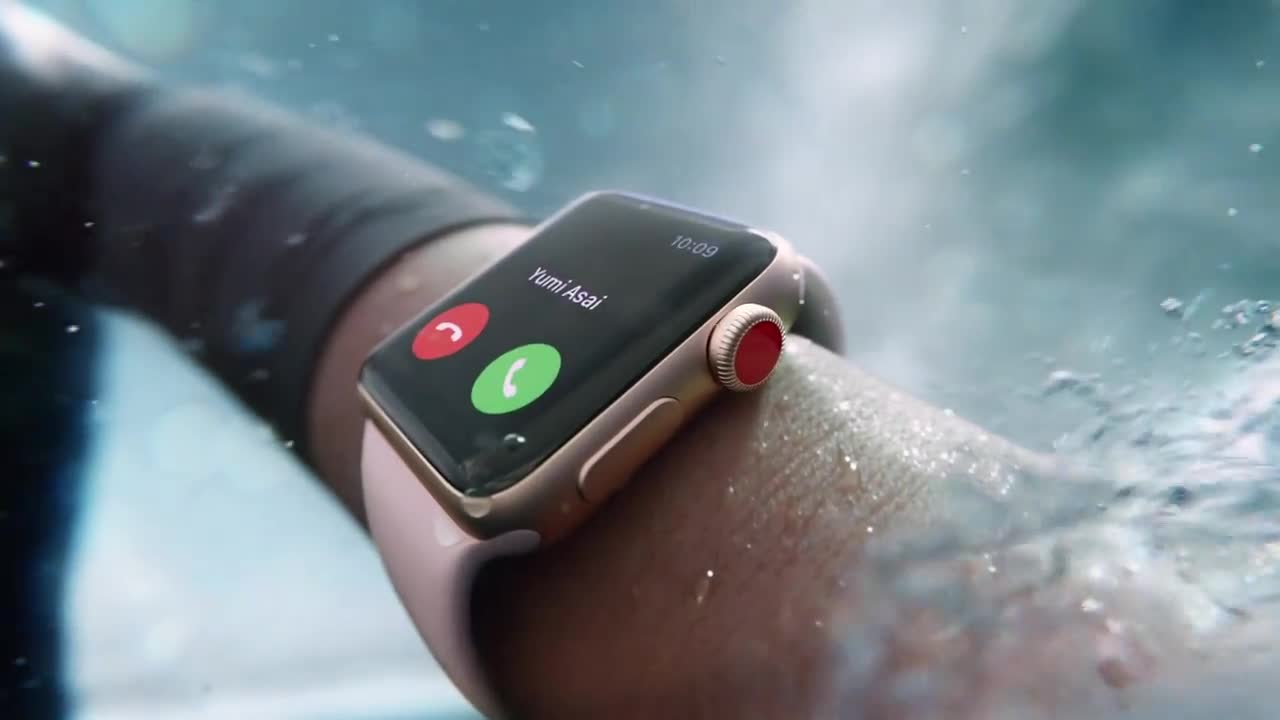 Apple Watch Series 3: waterproof e LTE