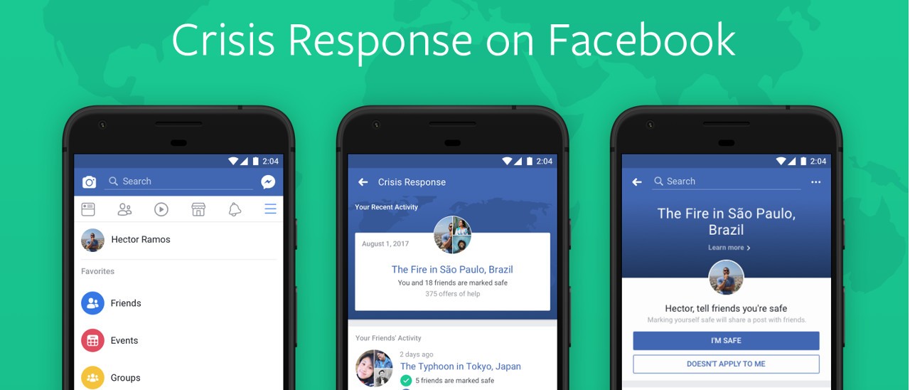 Facebook Crisis Response, hub per la sicurezza