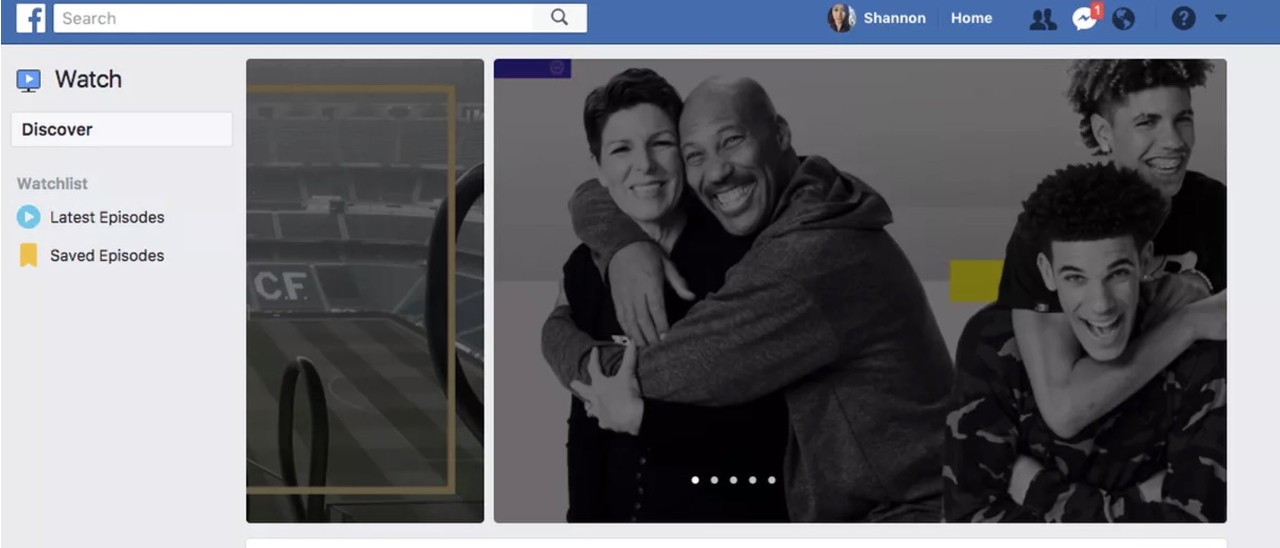 Facebook Watch apre ufficialmente i battenti