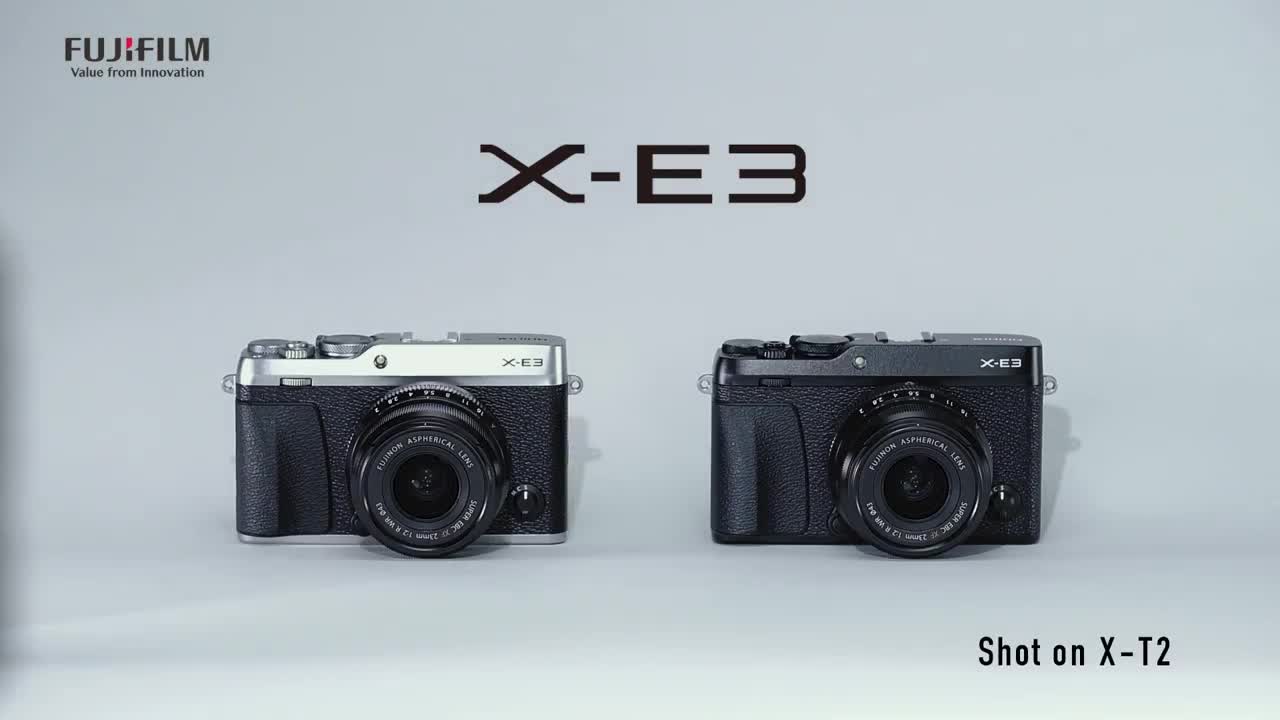 Fujifilm X-E3: la mirrorless minimalista