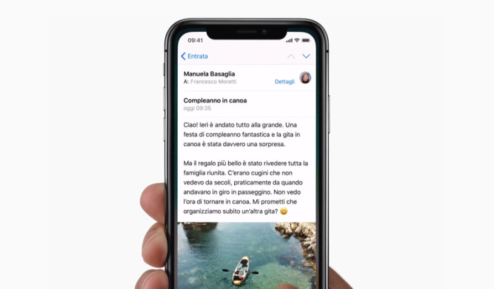 iPhone X, come si spegne