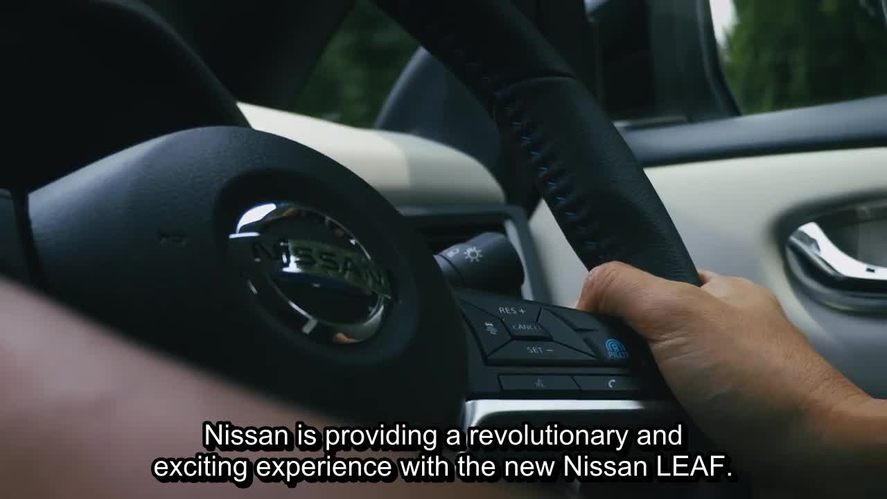 La tecnologia della nuova Nissan LEAF
