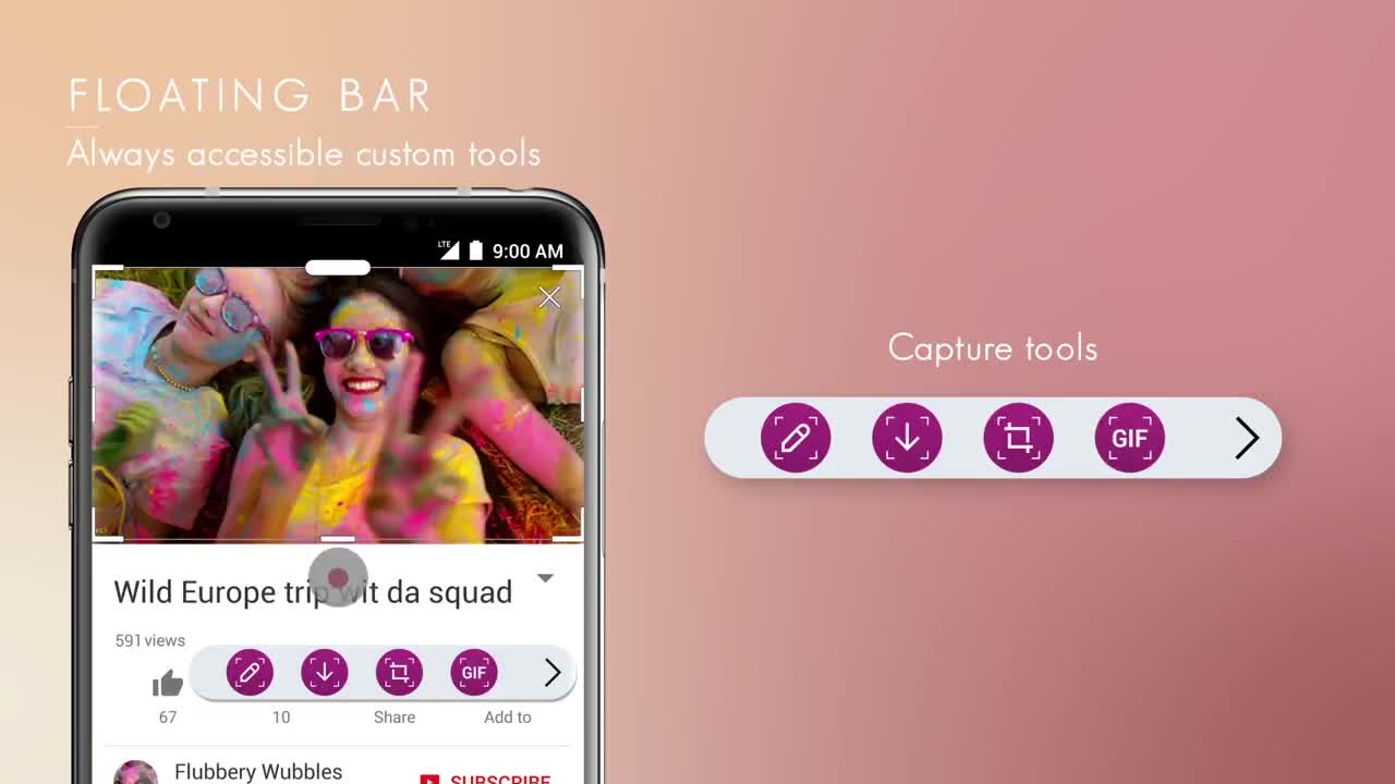 LG V30, l'interfaccia del phablet