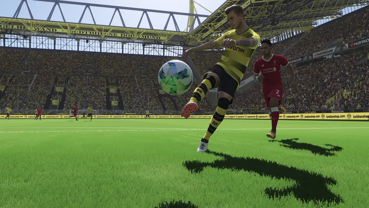 PES 2018: screenshot con la tecnologia NVIDIA Ansel