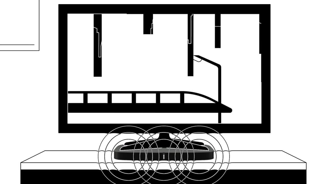 Sonos PLAYBASE, una soundbase wireless per la TV