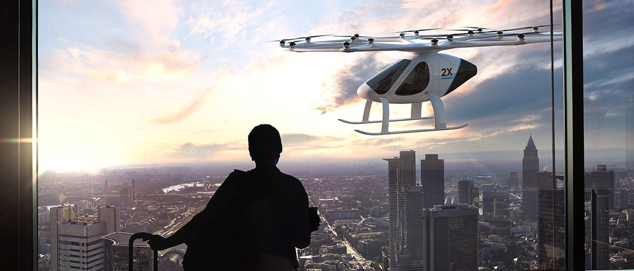 Test a Dubai per il taxi volante di Volocopter