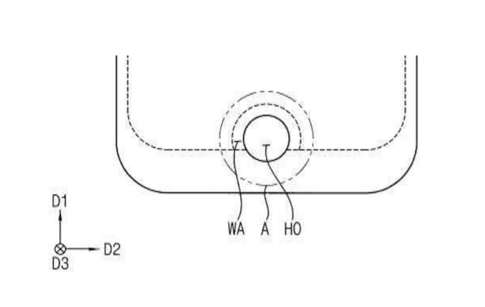Samsung fingerprint sensor