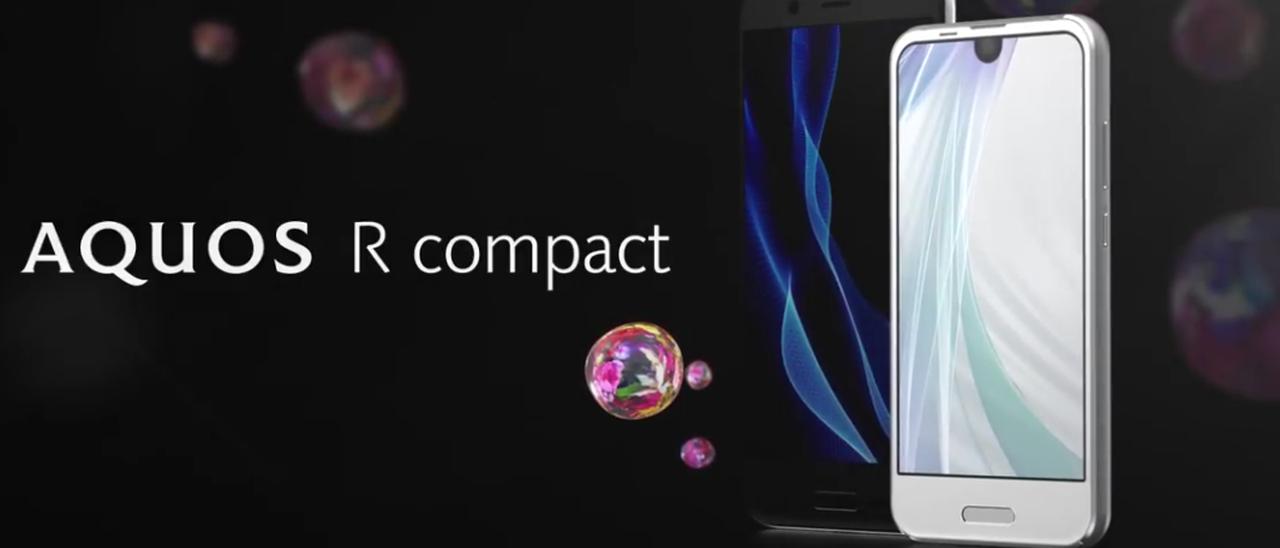 Sharp Aquos R Compact, display IGZO a 120 Hz