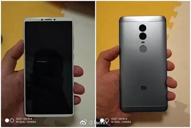 Xiaomi Redmi Note 5 leak