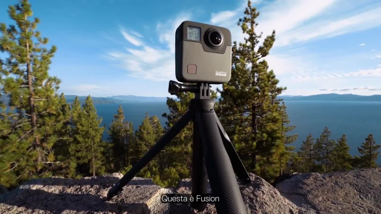GoPro Fusion, action cam per video a 360 gradi