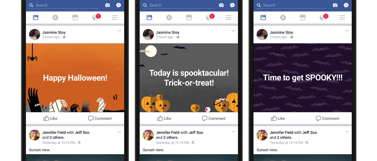 Un Halloween da paura con Facebook