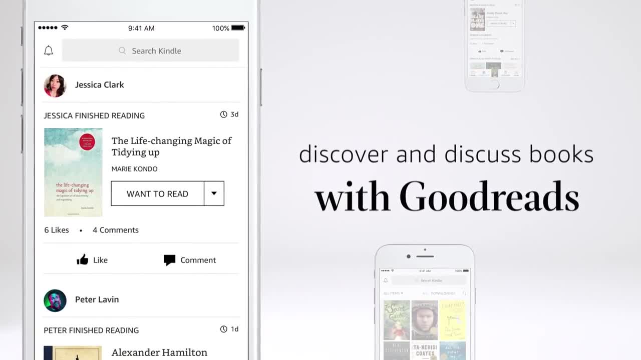Amazon presenta la nuova applicazione Kindle