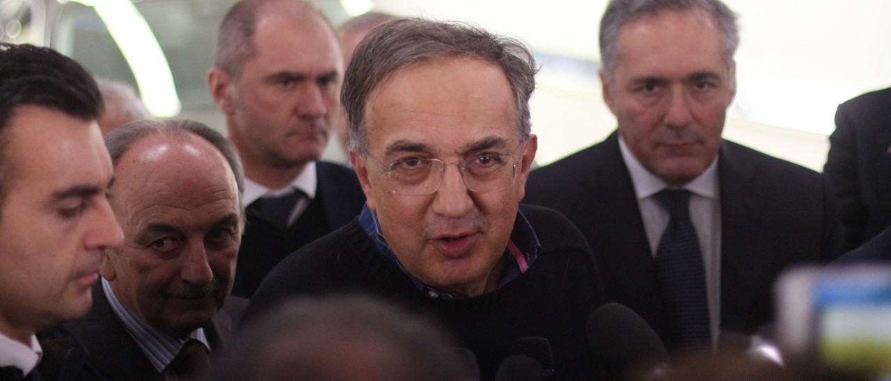 Marchionne: tra auto elettrica e guida autonoma