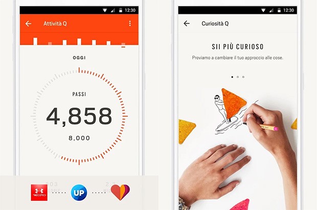 Screenshot per l'applicazione Q