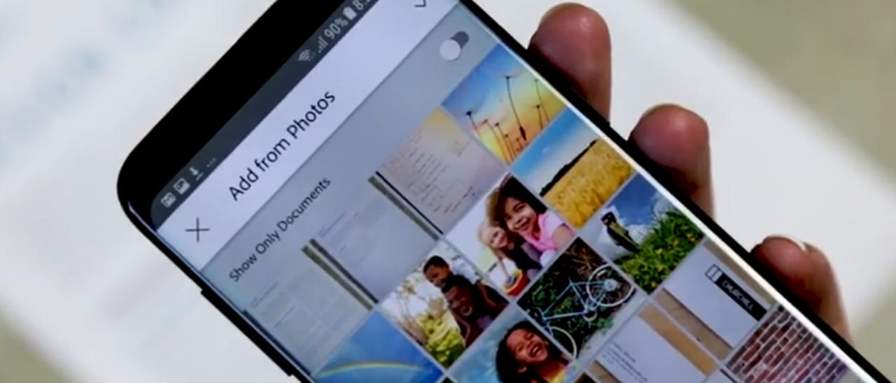 Adobe Scan, IA per cercare i documenti