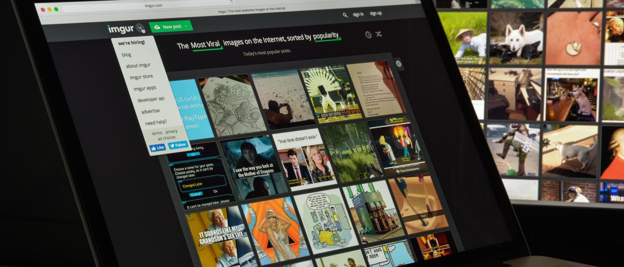 Imgur scopre il furto di 1,7 milioni di account