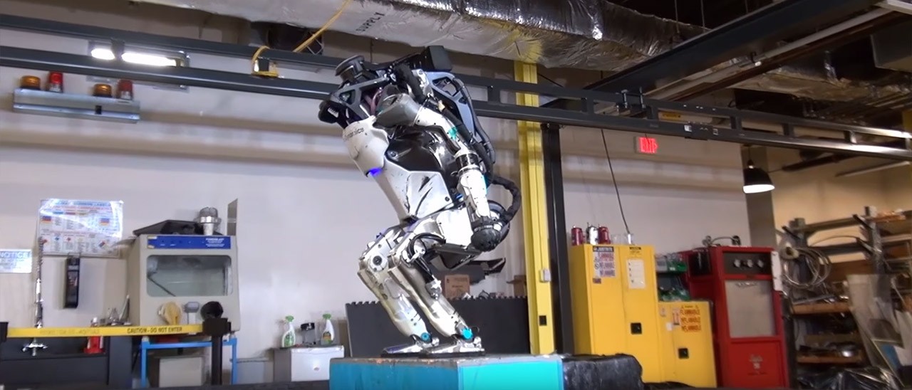 Boston Dynamics: il robot Atlas e il backflip